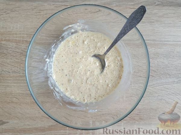 Овсяно-яблочные маффины на кефире, с мёдом