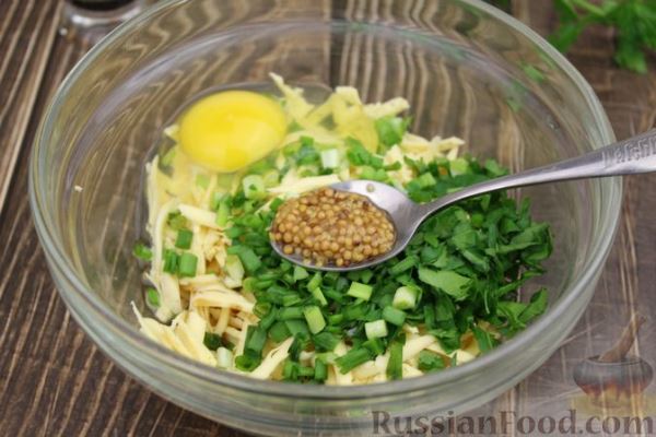 Рыбные котлеты с картофелем, сыром и зеленью