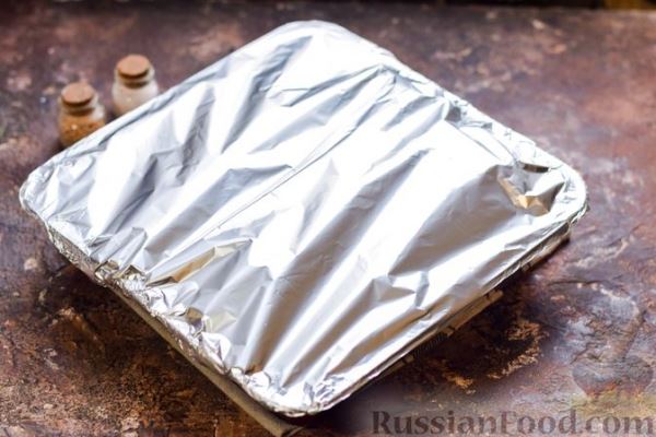 Сельдь, тушенная в чае (в духовке)