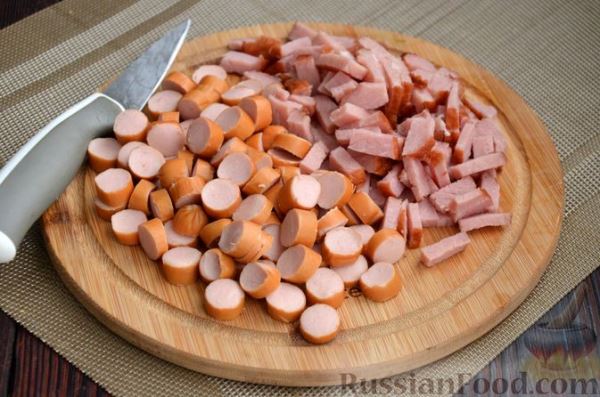 Солянка с консервированным горошком