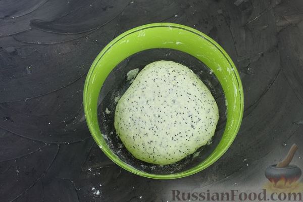 Маковые вареники с творожной начинкой и цедрой апельсина