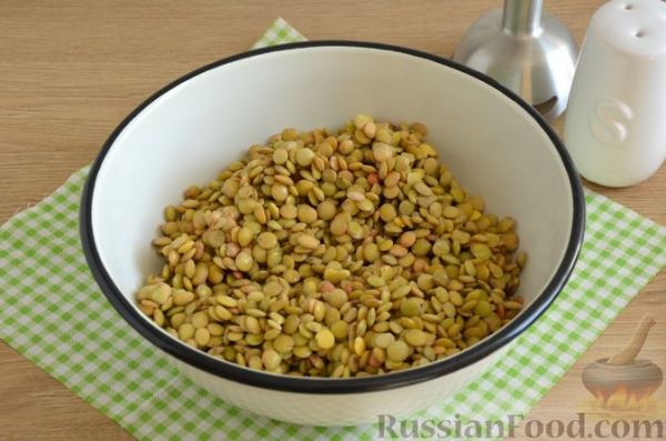 Постные котлеты из чечевицы и моркови