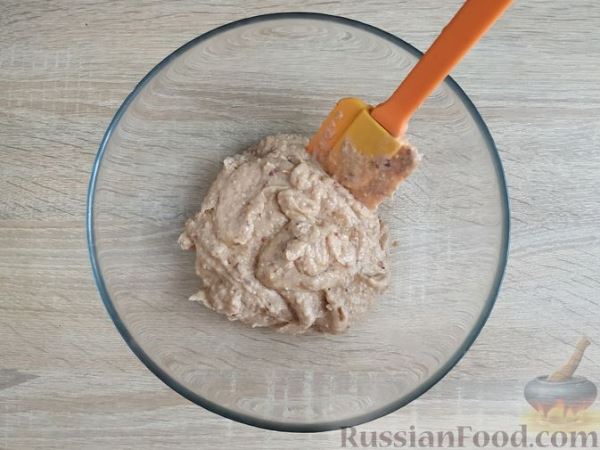 Маффины из фасоли с какао и арахисом (без муки)