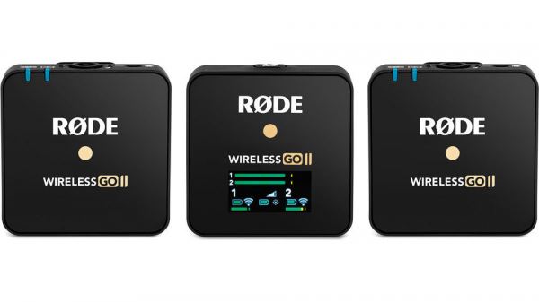 Представлена компактная двухканальная радиосистема Rode Wireless Go II