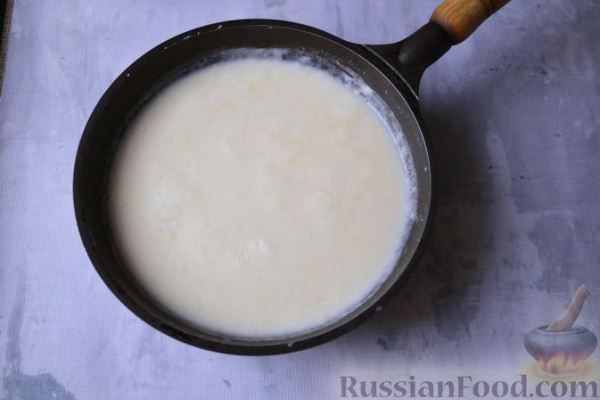 Лазанья с рыбой, помидорами и сыром