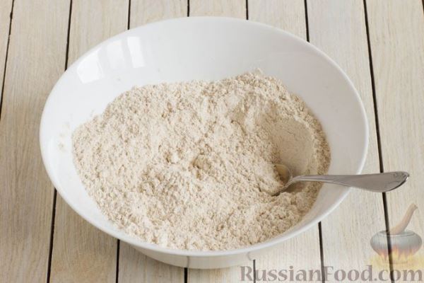 Цельнозерновой хлеб с ржаной и нутовой мукой