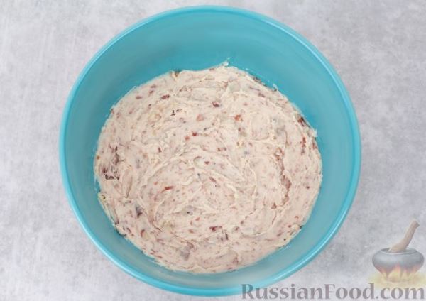 Паштет из фасоли, с орехами и гранатовым соком
