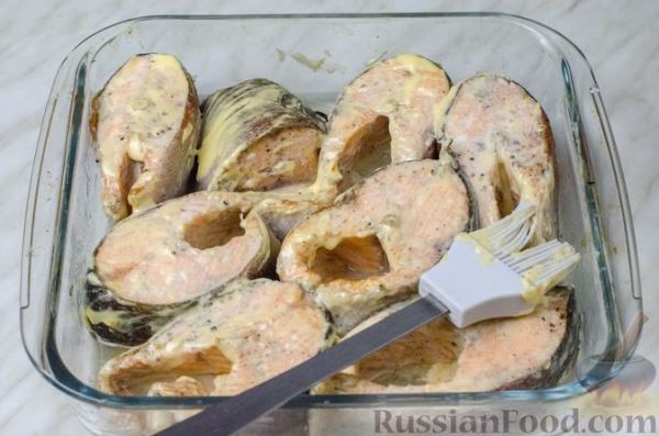 Форель, запечённая с картофелем