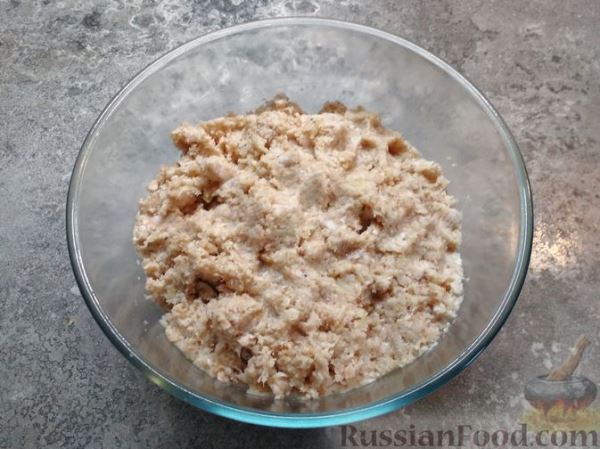 Котлеты из филе трески