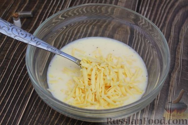 Рыба, запечённая в молоке с сыром