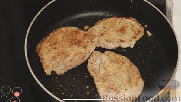 Телятина с картофелем и грибами