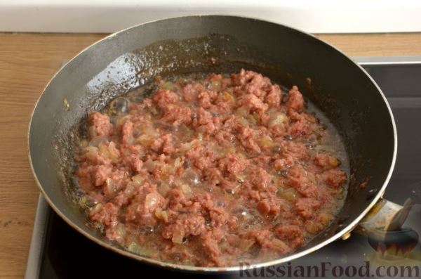 Картофельная запеканка с тушёнкой