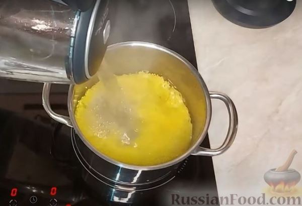 Пшённая каша с тыквой