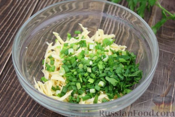Рыбные котлеты с картофелем, сыром и зеленью