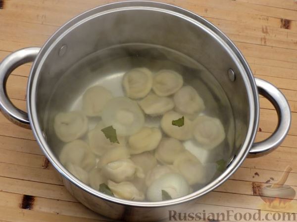 Пельмени со свино-говяжьим фаршем