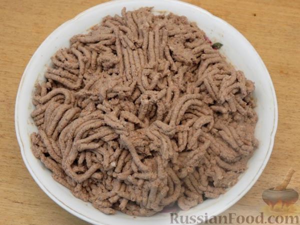 Паштет из свиной печени, подчерёвка и овощей, запечённый в духовке