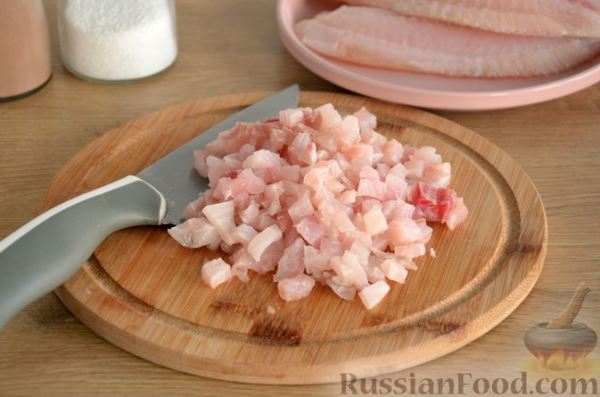 Рубленые рыбные котлеты из тилапии