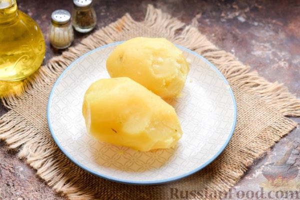 Скумбрия, запечённая с грибами и картошкой