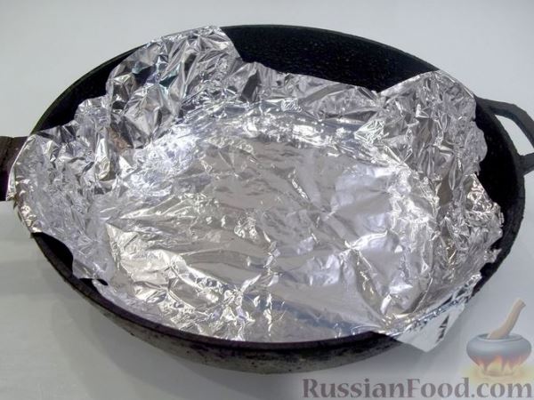 Копчёная рыба на сковороде