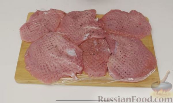 Телятина с картофелем и грибами