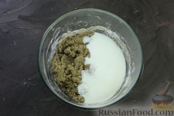 Пшенично-ржаные дрожжевые лепёшки на кефире (в духовке)
