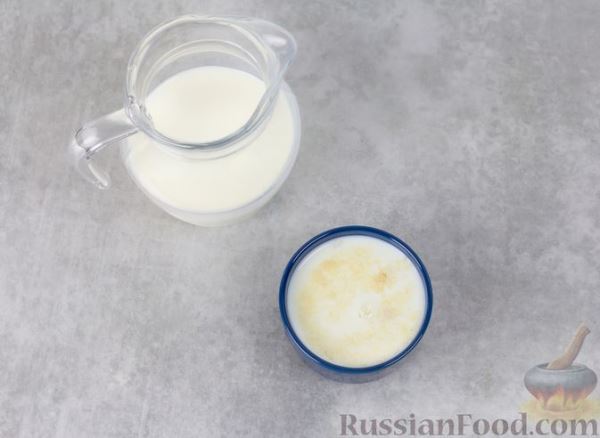 Сметанно-молочный десерт