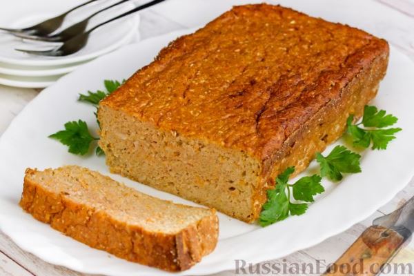 Рыбная запеканка с капустой, картофелем, морковью
