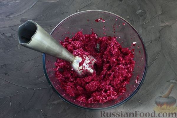Котлетки из свёклы и риса (без яиц)