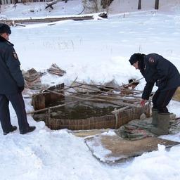 Охотник за рыбной молодью не сумел сбежать