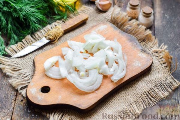 Жареная картошка с тыквой и курицей