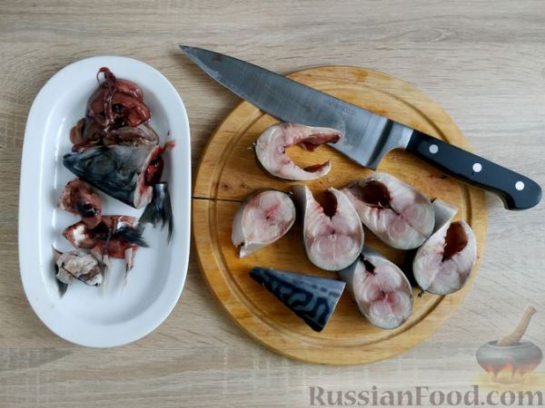 Скумбрия, запечённая в банке (в духовке)