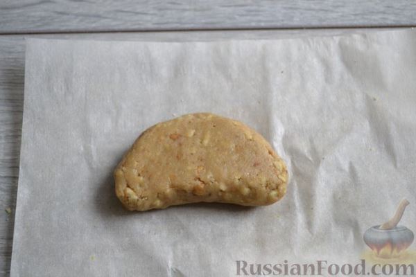 Конфеты из печенья, со сгущённым молоком, орехами и мармеладом
