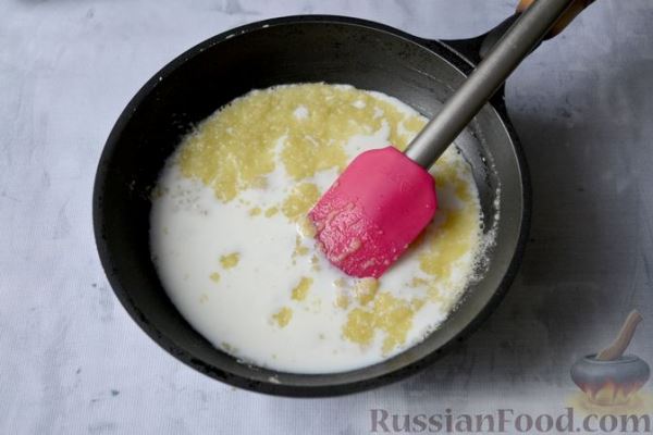 Лазанья с рыбой, помидорами и сыром