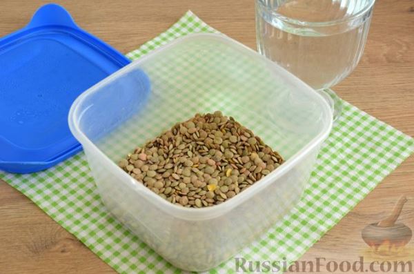 Постные котлеты из чечевицы и моркови