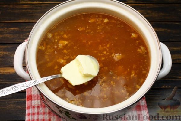 Фасолевый суп с тушёнкой