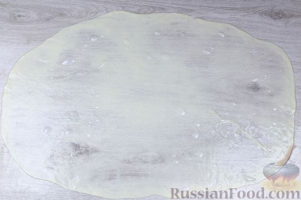 Двухслойная вертута с картошкой и луком