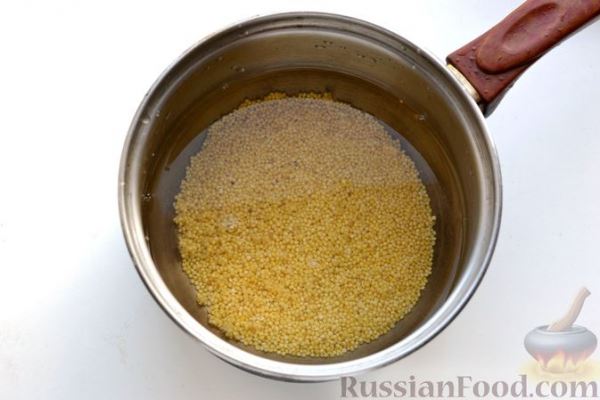 Рисово-пшённая каша на молоке