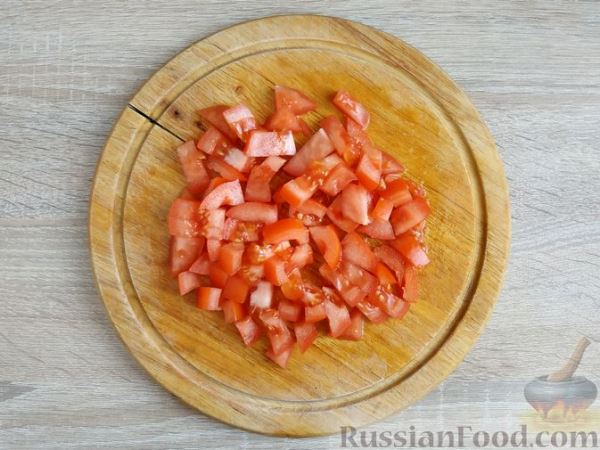 Картошка, тушенная с чечевицей