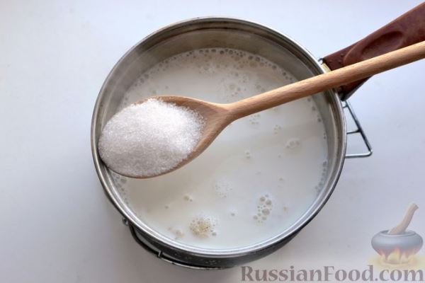 Рисово-пшённая каша на молоке