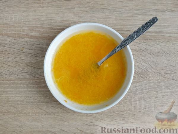 Постные апельсиновые кексы