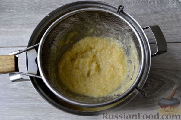 Крем-суп из кукурузы и капусты с картофельными крокетами