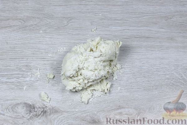 Двухслойная вертута с картошкой и луком