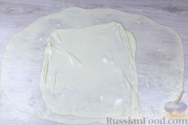 Двухслойная вертута с картошкой и луком