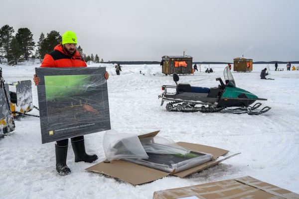 Пока не растаял лёд – подлёдная фотовыставка Виктора Лягушкина. При поддержке Nikon