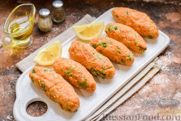 Постные котлеты из чечевицы и кускуса (мерджимекли кёфте)