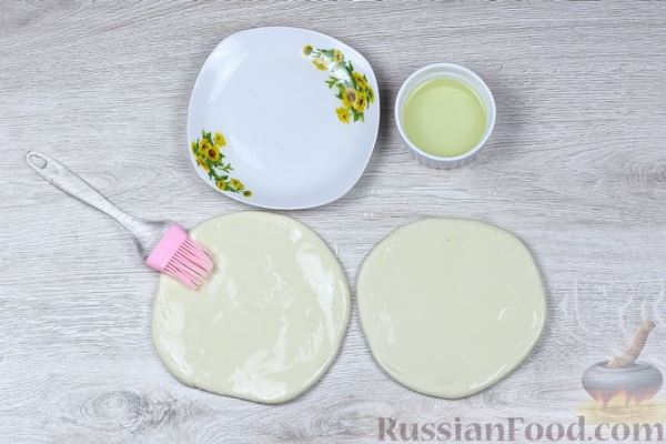 Двухслойная вертута с картошкой и луком