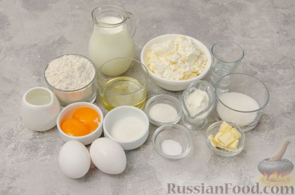 Блинчики с творогом в сливочной карамели