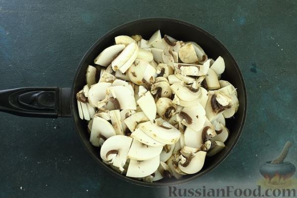 Икра из шампиньонов с морковью