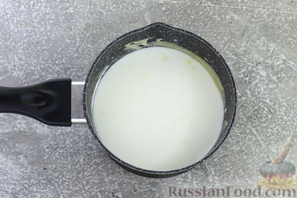 Рулет из блинов с заварным кремом