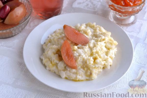 Рисово-пшённая каша на молоке